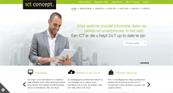 Desktop Screenshot of ict-concept.nl